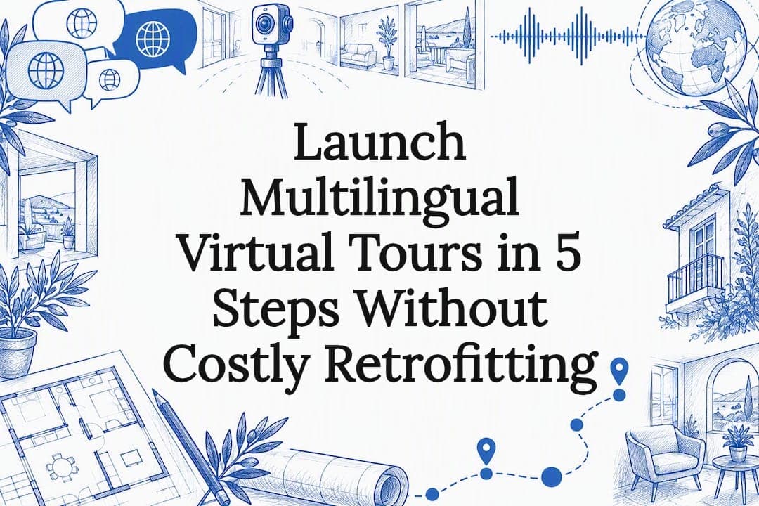 Launch Multilingual Virtual Tours in 5 Steps Without Costly Retrofitting
