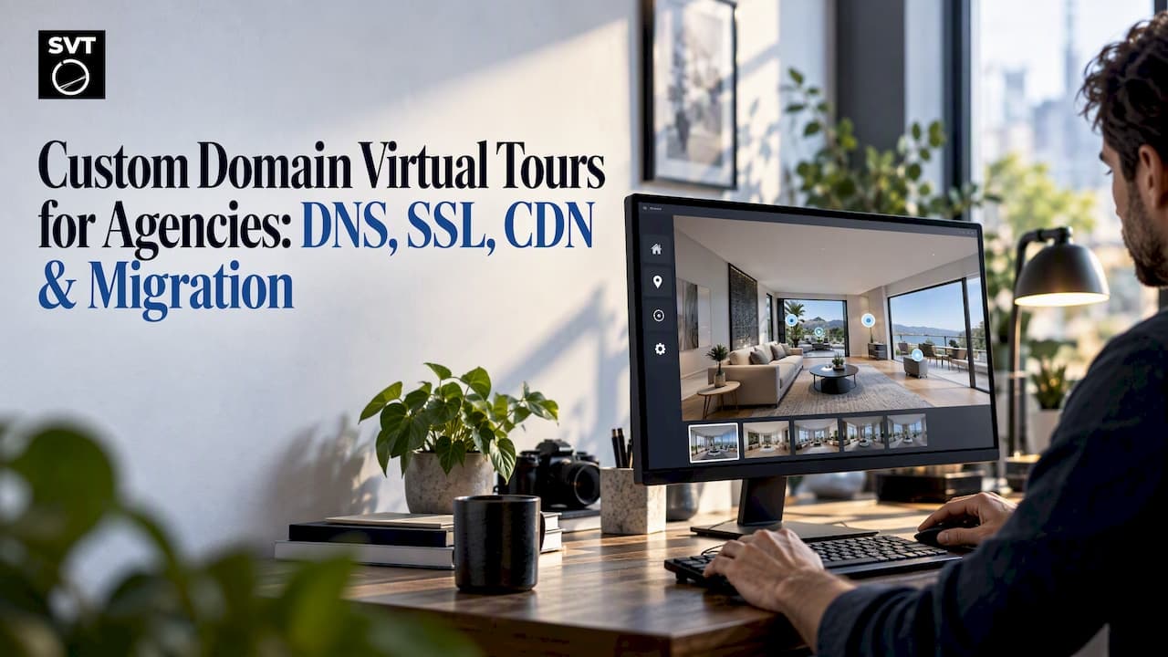 Custom Domain Virtual Tours for Agencies: DNS, SSL, CDN & Migration