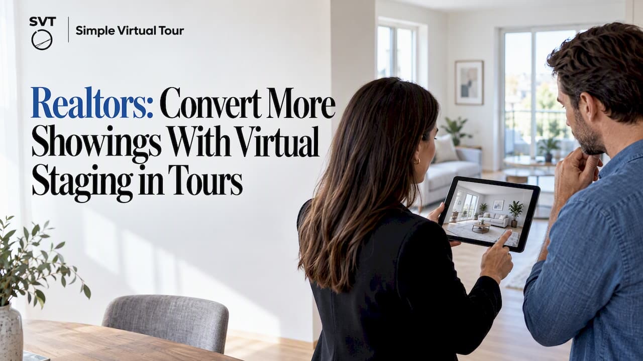 Realtors: Convert More Showings With Virtual Staging in Tours