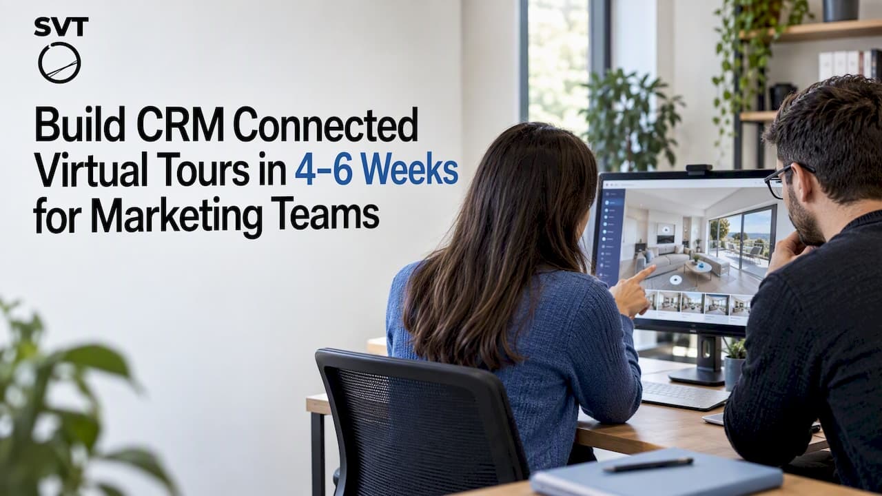 Build CRM Connected Virtual Tours in 4–6 Weeks for Marketing Teams