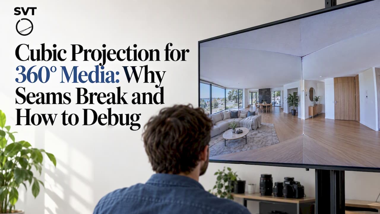 Cubic Projection for 360° Media: Why Seams Break and How to Debug
